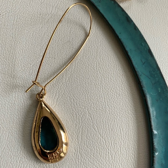 Enameled Metal Necklace and Earrings set New - Picture 6 of 6